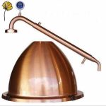 Alembic Pot Still Copper Dome ( suggested use distilling H20 )