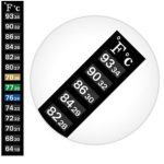 Thermometer DIGITAL STICK-ON