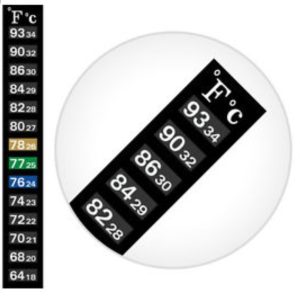 Thermometer DIGITAL STICK-ON