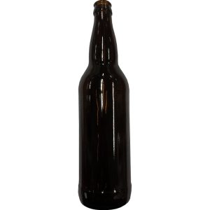 Glass beer bottles