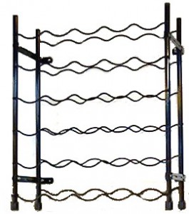 Wine rack metal